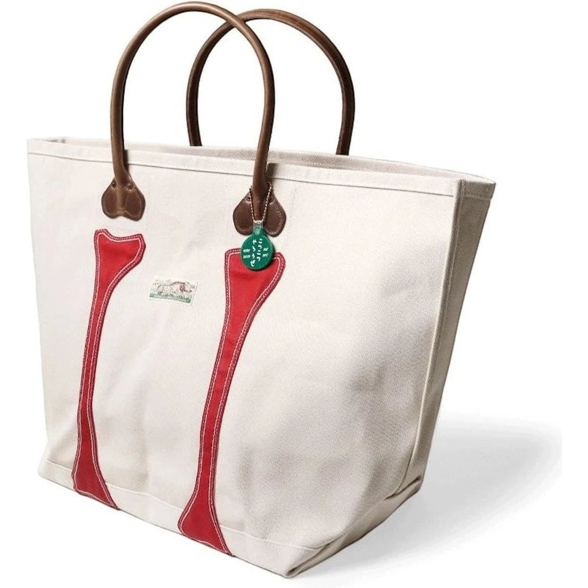 Kapital No. 4 Canvas Kotsukotsu Bone Tote Bag (Large)