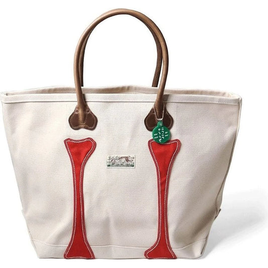 Kapital No. 4 Canvas Kotsukotsu Bone Tote Bag (Medium)