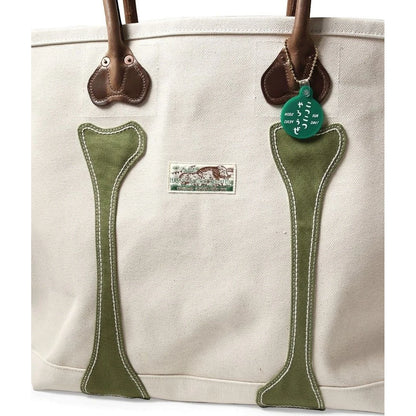 Kapital No. 4 Canvas Kotsukotsu Bone Tote Bag (Medium)