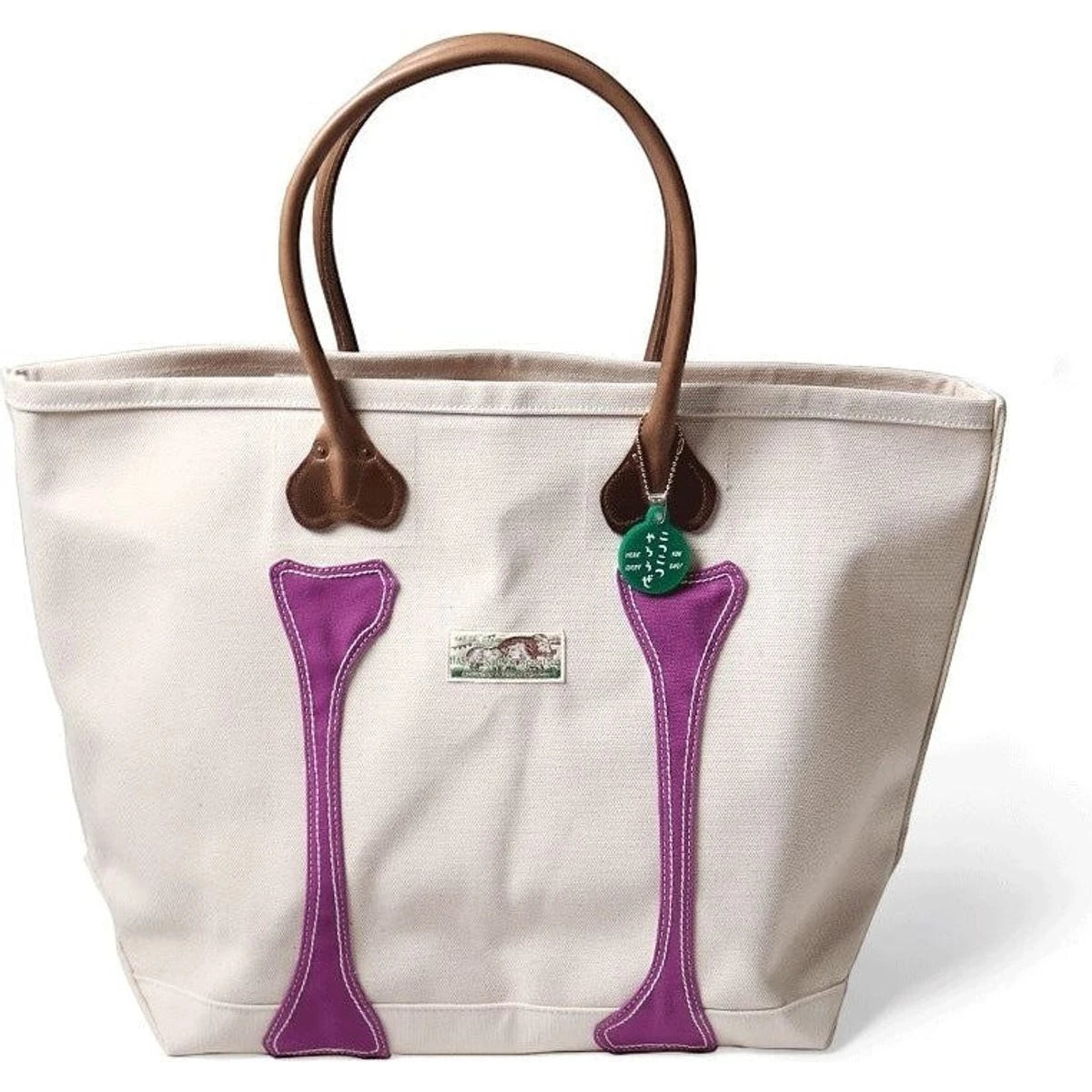 Kapital No. 4 Canvas Kotsukotsu Bone Tote Bag (Medium)