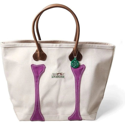 Kapital No. 4 Canvas Kotsukotsu Bone Tote Bag (Medium)