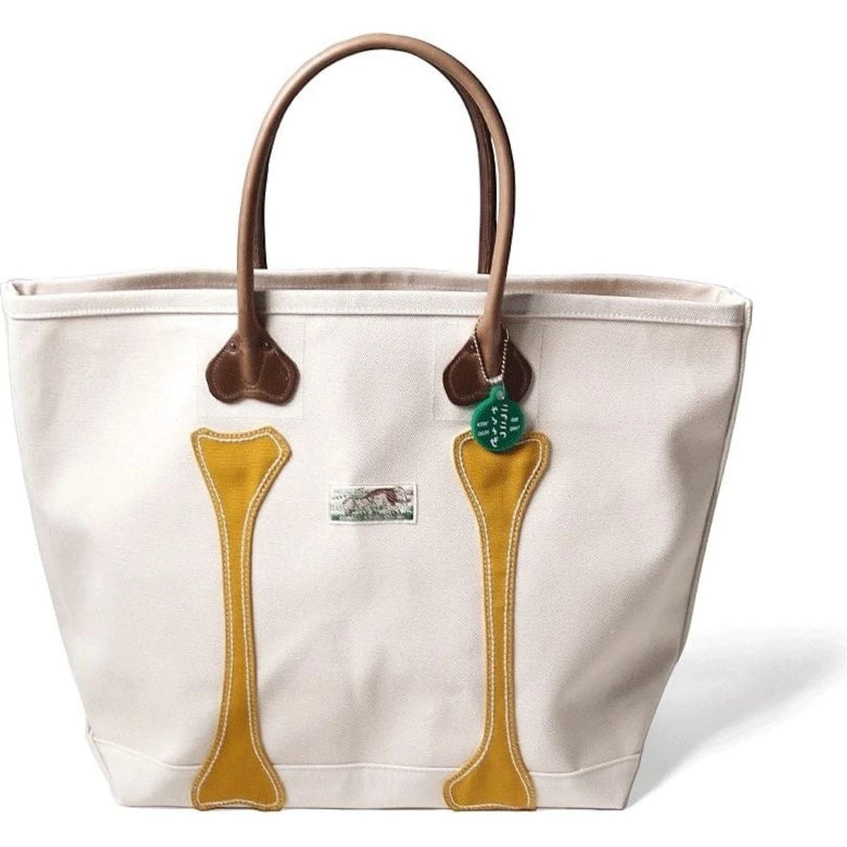 Kapital No. 4 Canvas Kotsukotsu Bone Tote Bag (Medium)