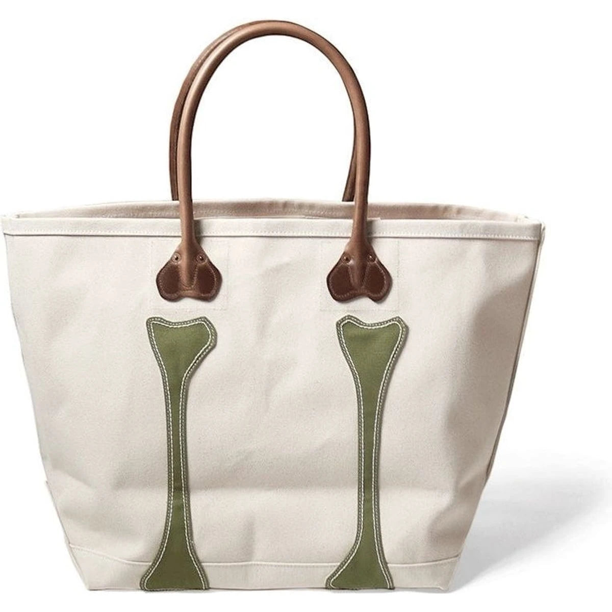 Kapital No. 4 Canvas Kotsukotsu Bone Tote Bag (Medium)