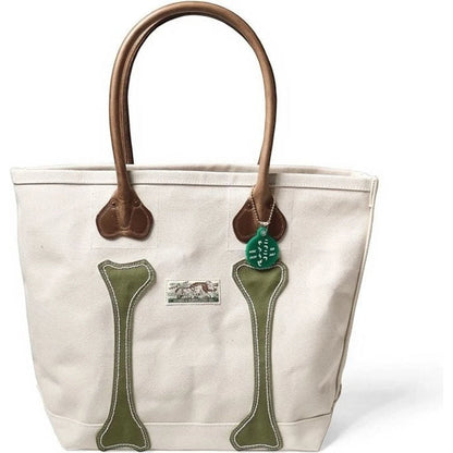 Kapital No. 4 Canvas Kotsukotsu Bone Tote Bag (Small)
