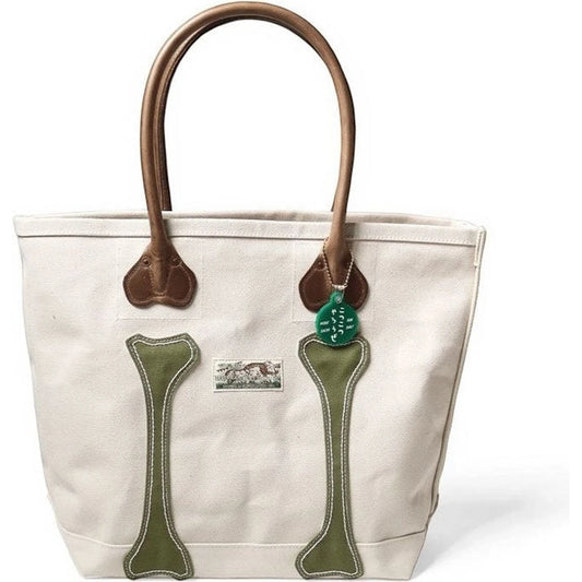Kapital No. 4 Canvas Kotsukotsu Bone Tote Bag (Small)