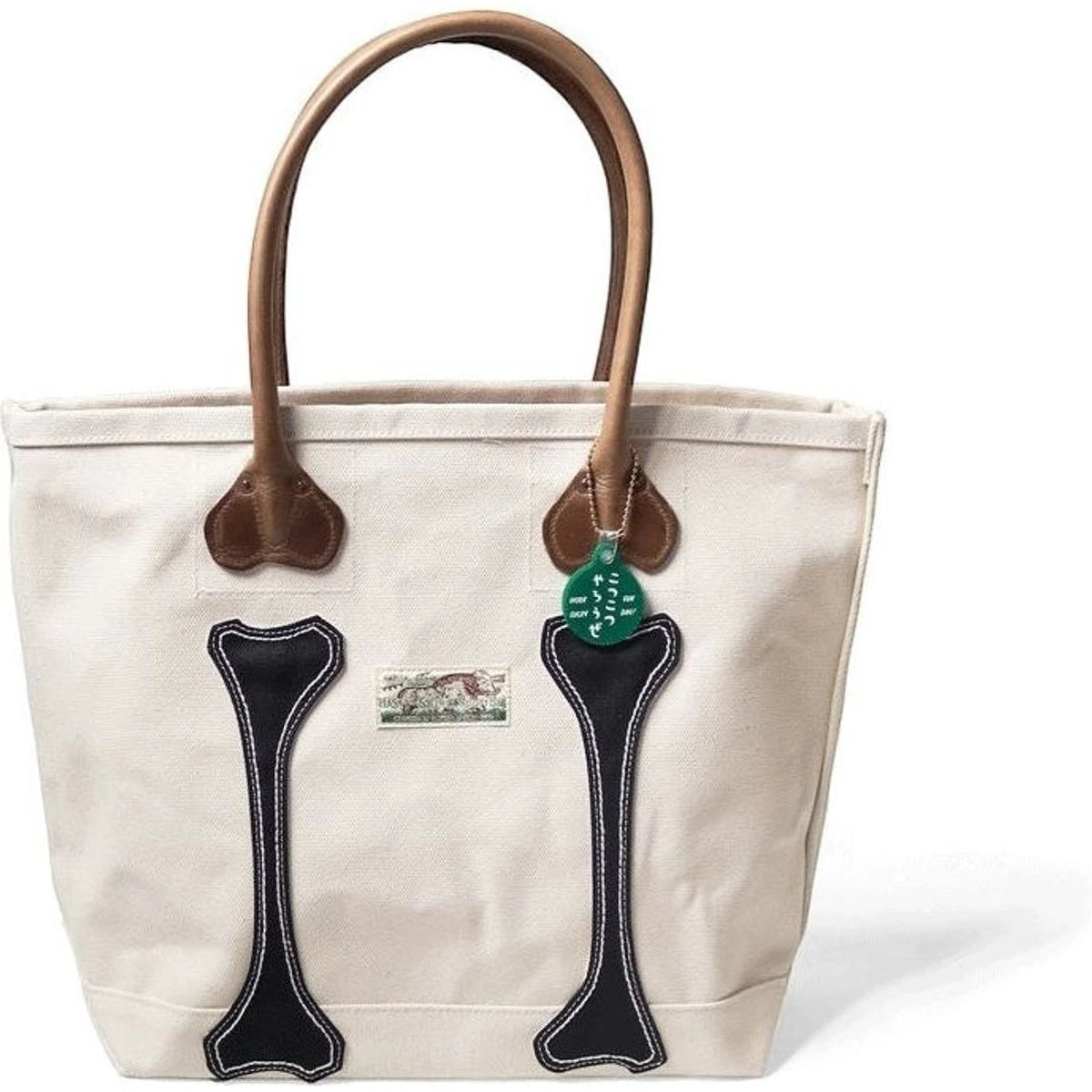 Kapital No. 4 Canvas Kotsukotsu Bone Tote Bag (Small) | COJP Gallery
