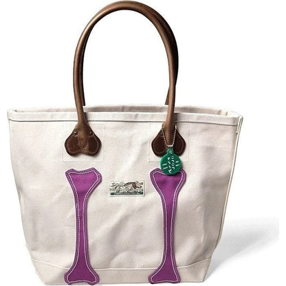 Kapital No. 4 Canvas Kotsukotsu Bone Tote Bag (Small)