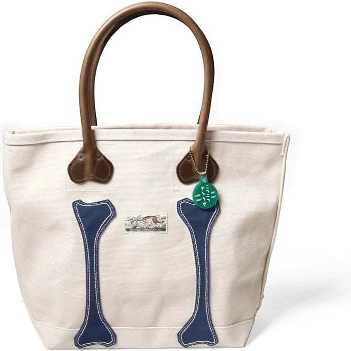 Kapital No. 4 Canvas Kotsukotsu Bone Tote Bag (Small) | COJP Gallery