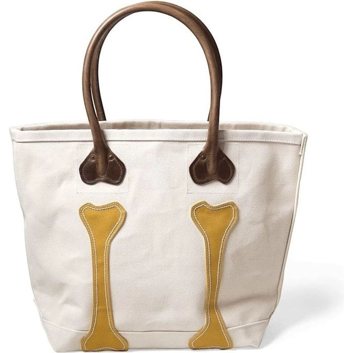 Kapital No. 4 Canvas Kotsukotsu Bone Tote Bag (Small)