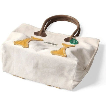 Kapital No. 4 Canvas Kotsukotsu Bone Tote Bag (Small)