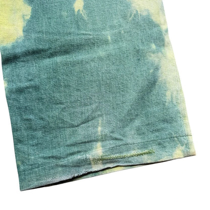 Kapital No.4 Denim 5P Selvedge Wide Leg Pants (Washed Tie Dye)