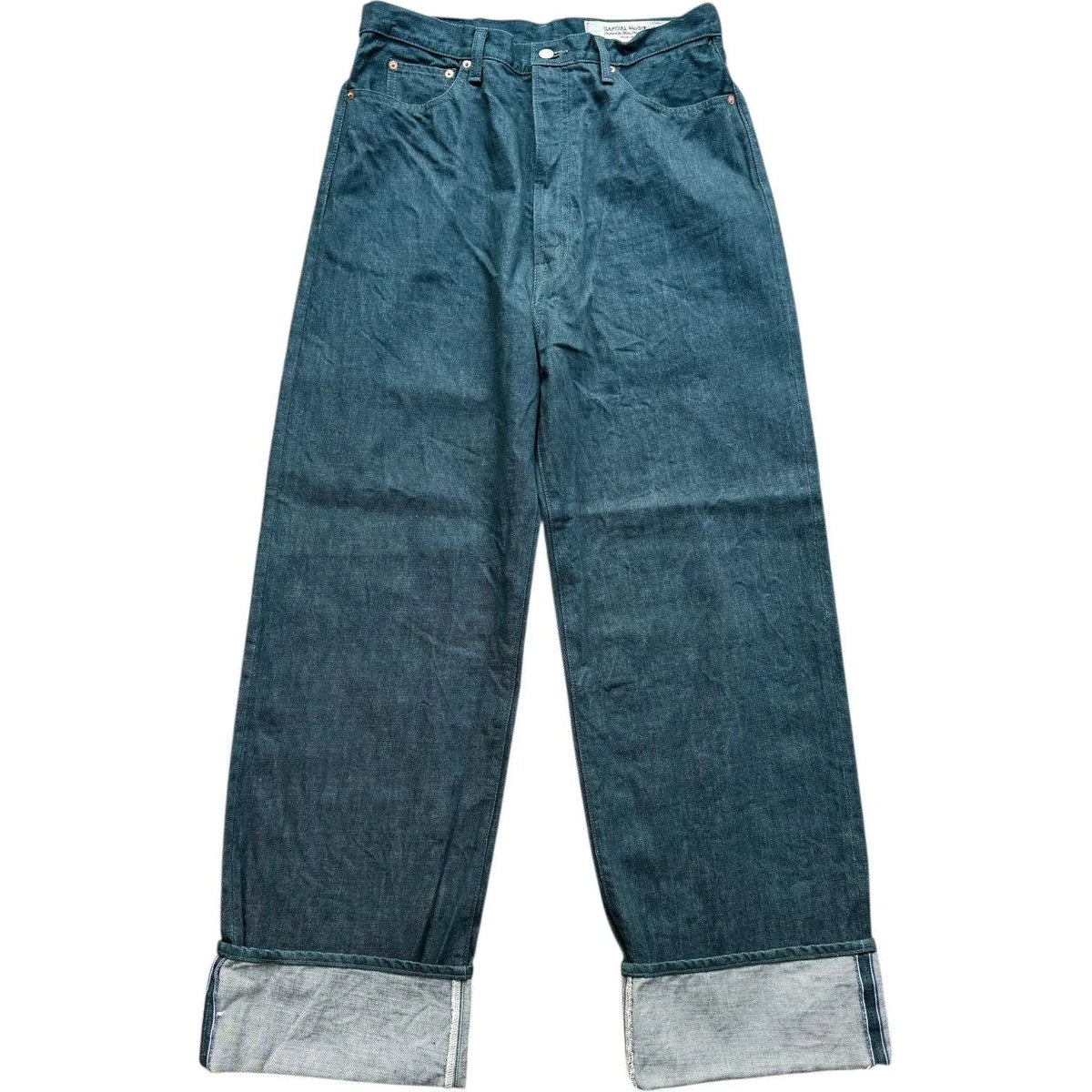 Kapital No. 4 Plant Dyed Denim 5P New Momon-low