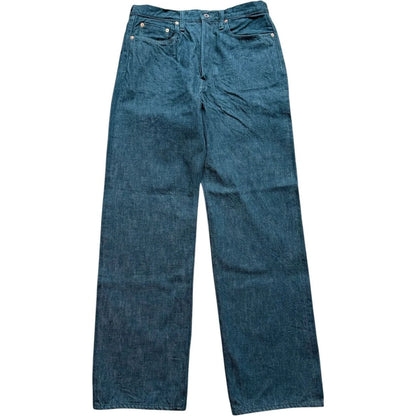 Kapital No. 4 Plant Dyed Denim 5P Wide Leg Selvedge Monkey TH