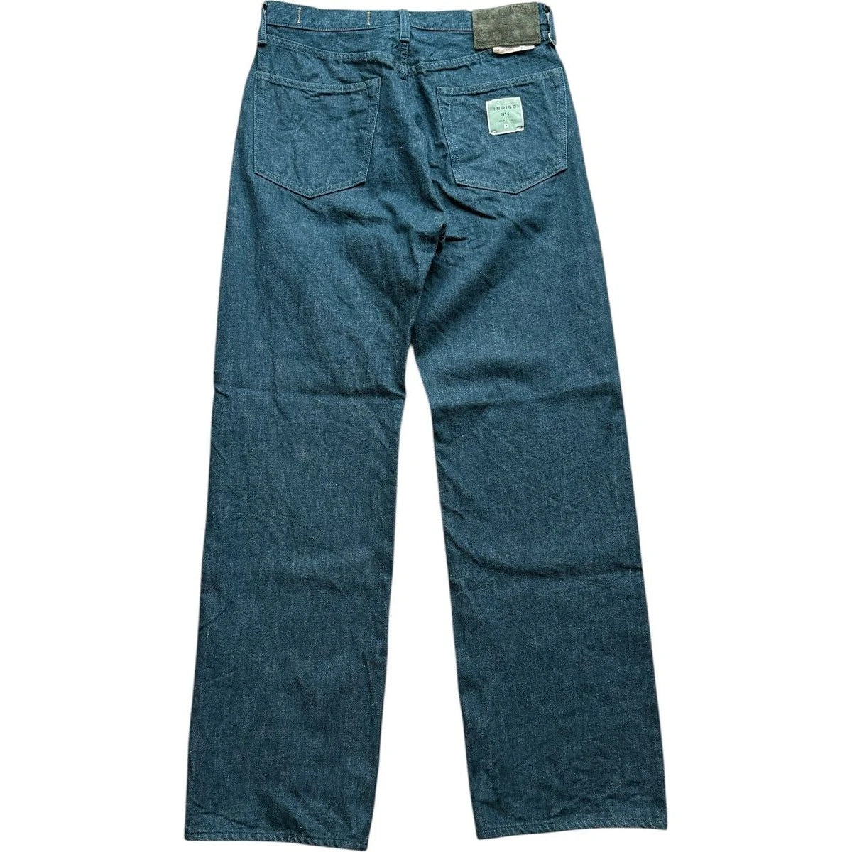Kapital No. 4 Plant Dyed Denim 5P Wide Leg Selvedge Monkey TH