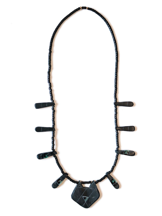 Kapital Nyanto Domingo Battery Cat Necklace (Large)