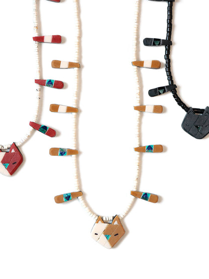 Kapital Nyanto Domingo Battery Cat Necklace (Small)