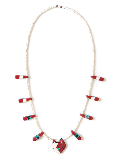 Kapital Nyanto Domingo Battery Cat Necklace (Small)