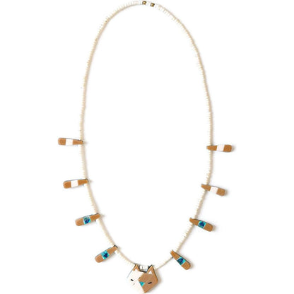 Kapital Nyanto Domingo Battery Cat Necklace (Small)
