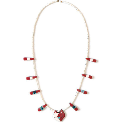 Kapital Nyanto Domingo Battery Cat Necklace (Small)