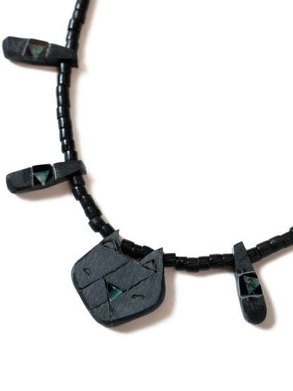 Kapital Nyanto Domingo Battery Cat Necklace (Small)