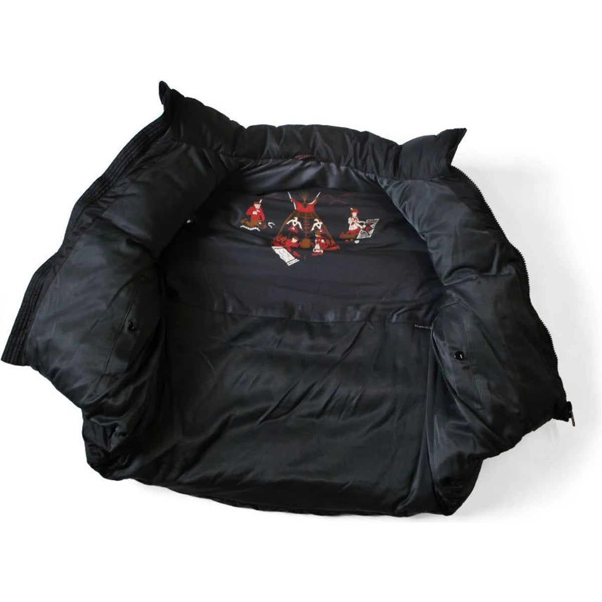Kapital Nylon Fringe Burger-Keel Vest