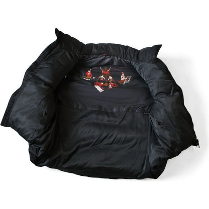 Kapital Nylon Fringe Burger-Keel Vest