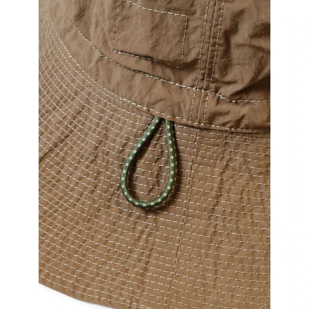Kapital Nylon Konbu Processed Pork Pie Camp Hat (Long Brim)