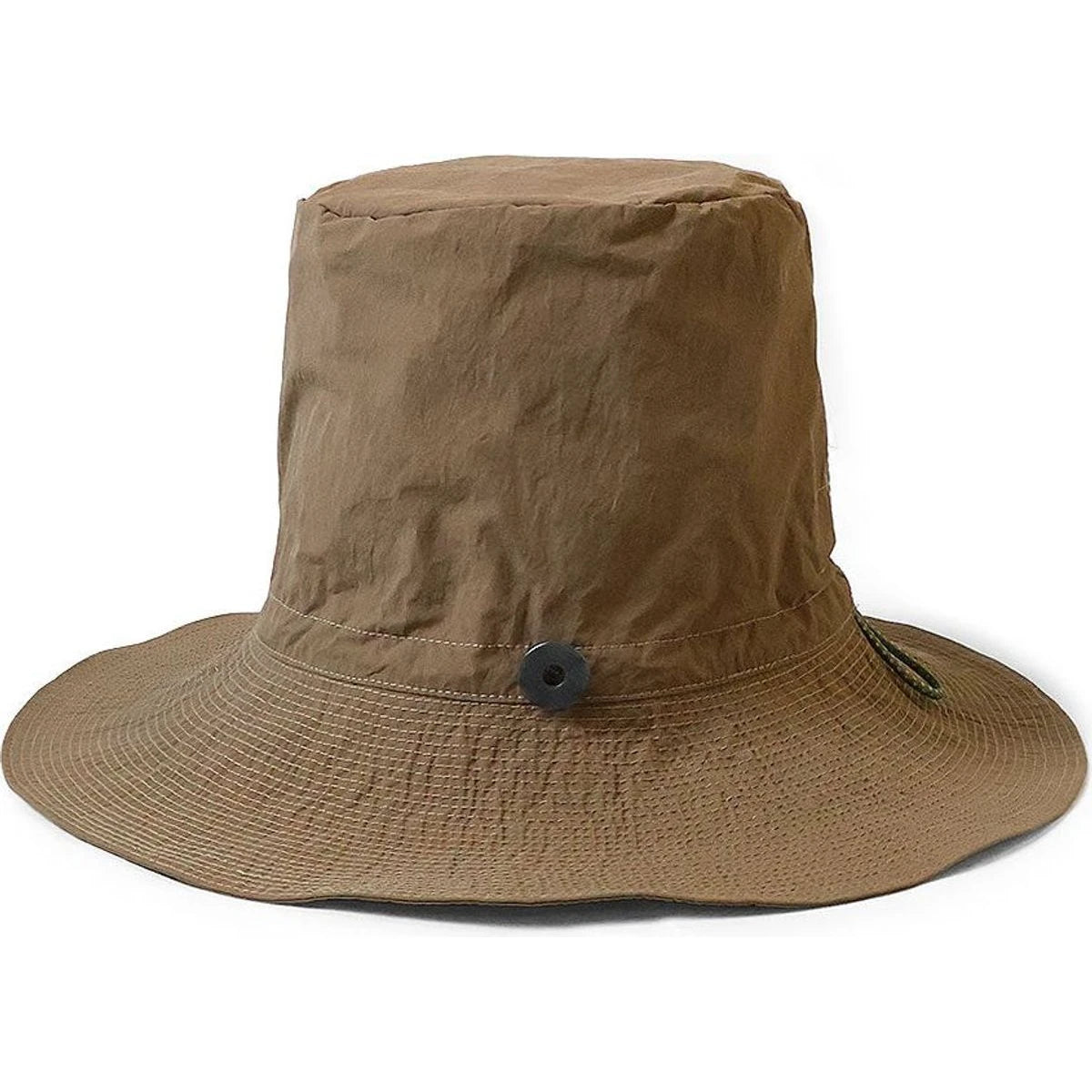 Kapital Nylon Konbu Processed Pork Pie Camp Hat (Long Brim)