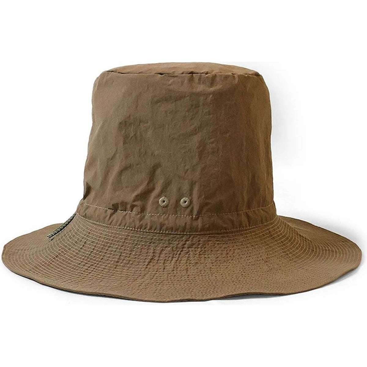 Kapital Nylon Konbu Processed Pork Pie Camp Hat (Long Brim)