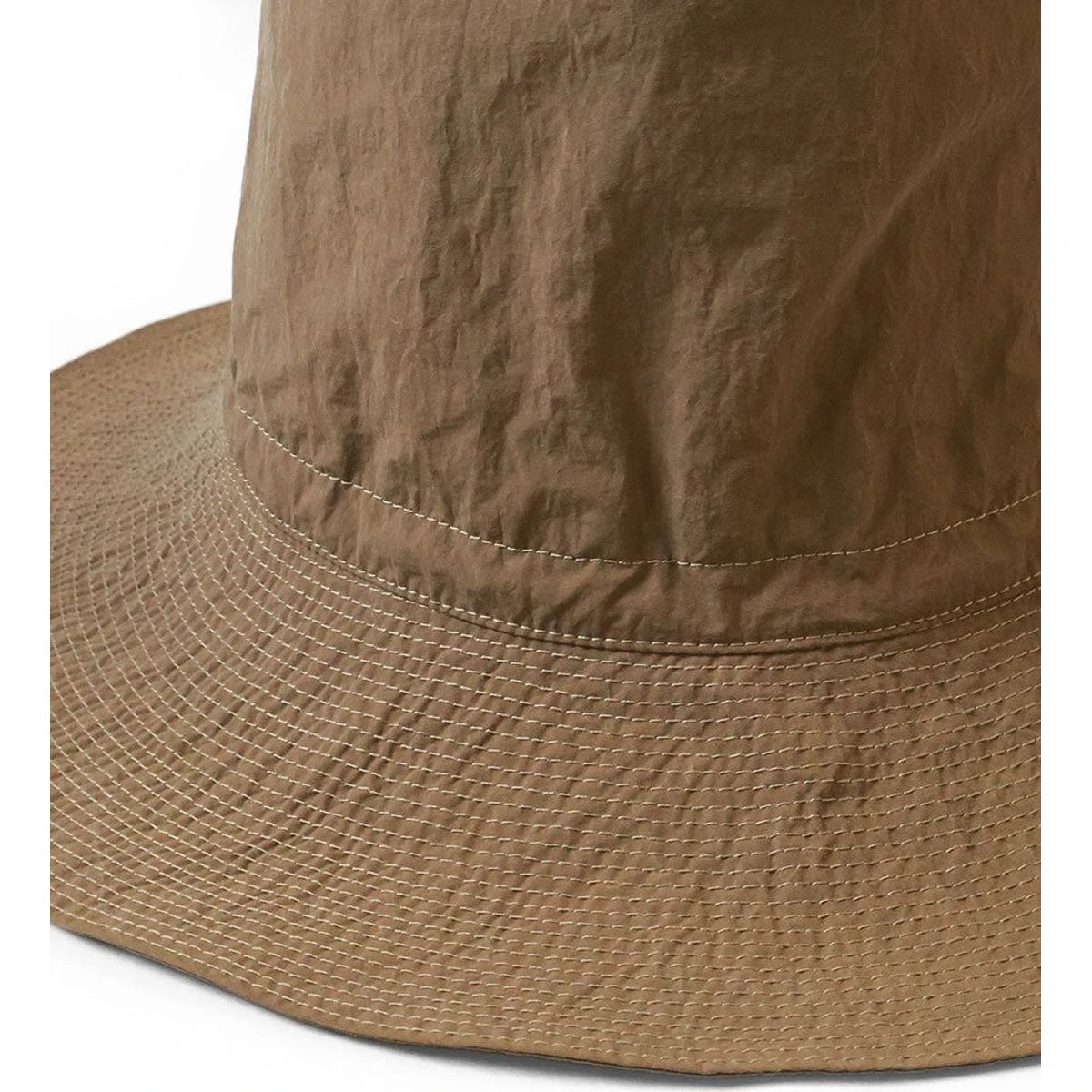 Kapital Nylon Konbu Processed Pork Pie Camp Hat (Long Brim)