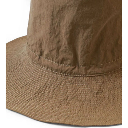 Kapital Nylon Konbu Processed Pork Pie Camp Hat (Long Brim)