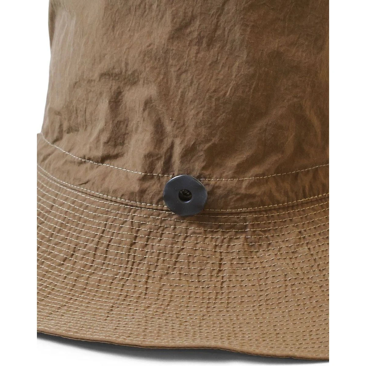 Kapital Nylon Konbu Processed Pork Pie Camp Hat (Long Brim)
