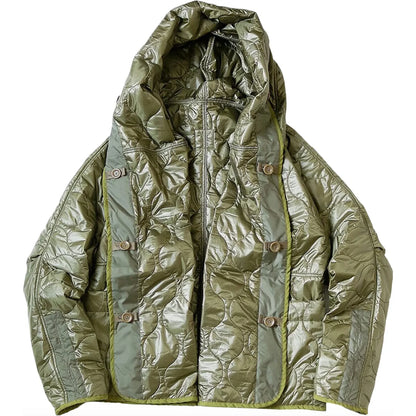 Kapital Nylon Quilted Lining Ring Coat