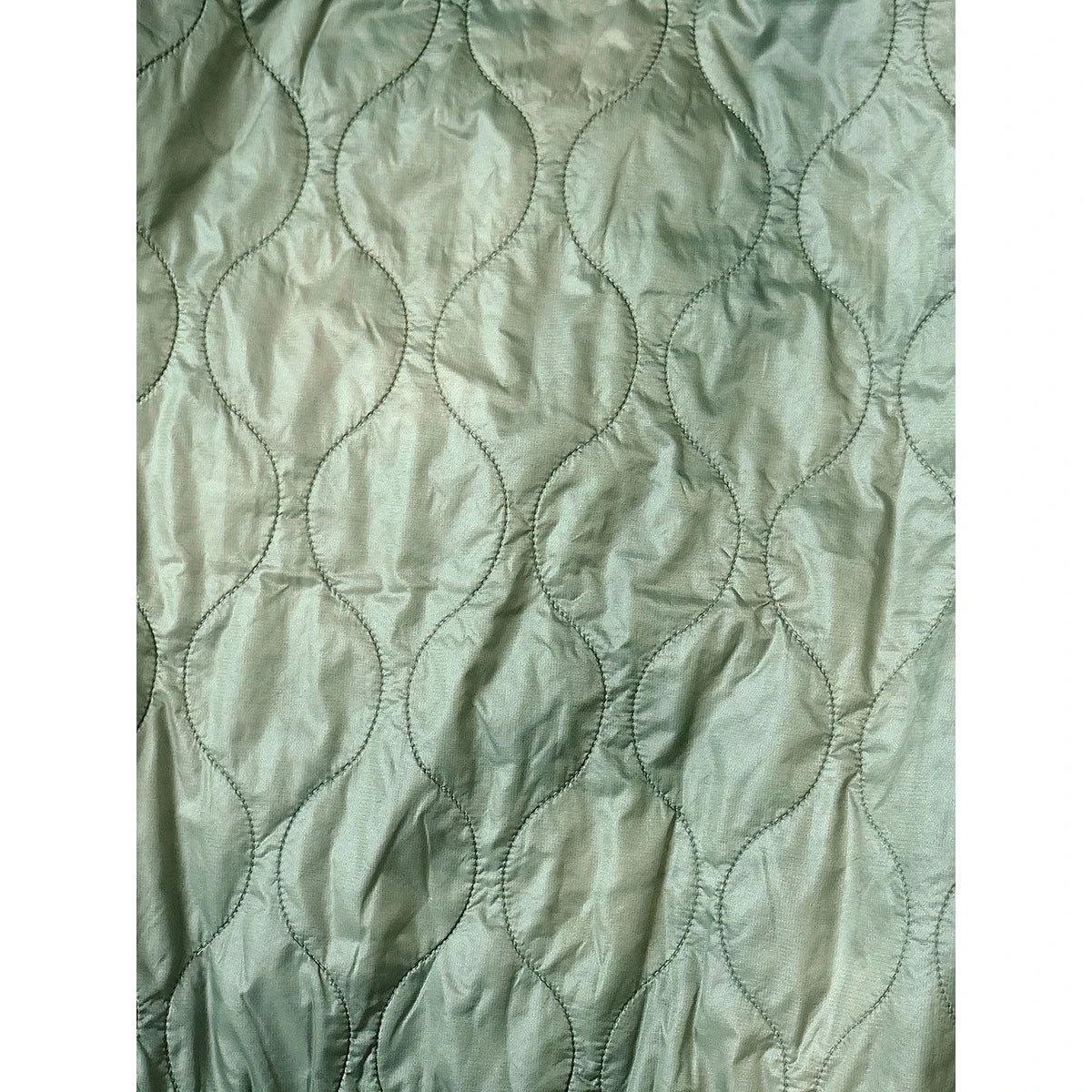 Kapital Nylon Quilted Unevenly Dyed Lined Cropped Bolero Jacket