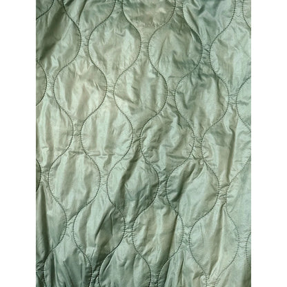 Kapital Nylon Quilted Unevenly Dyed Lined Cropped Bolero Jacket