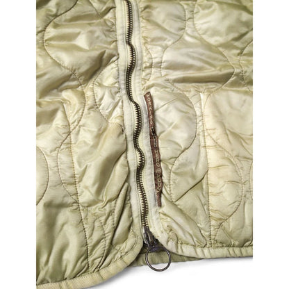 Kapital Nylon Quilted Unevenly Dyed Lined Cropped Bolero Jacket