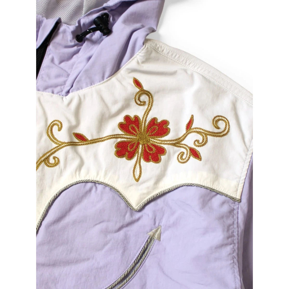 Kapital Nylon Taffeta 2 Tone Tennessee Cactus Flower Parka