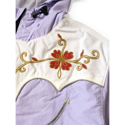 Kapital Nylon Taffeta 2 Tone Tennessee Cactus Flower Parka