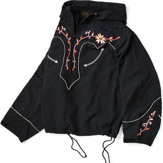 Kapital Nylon Taffeta Tennessee Cornflower Parka