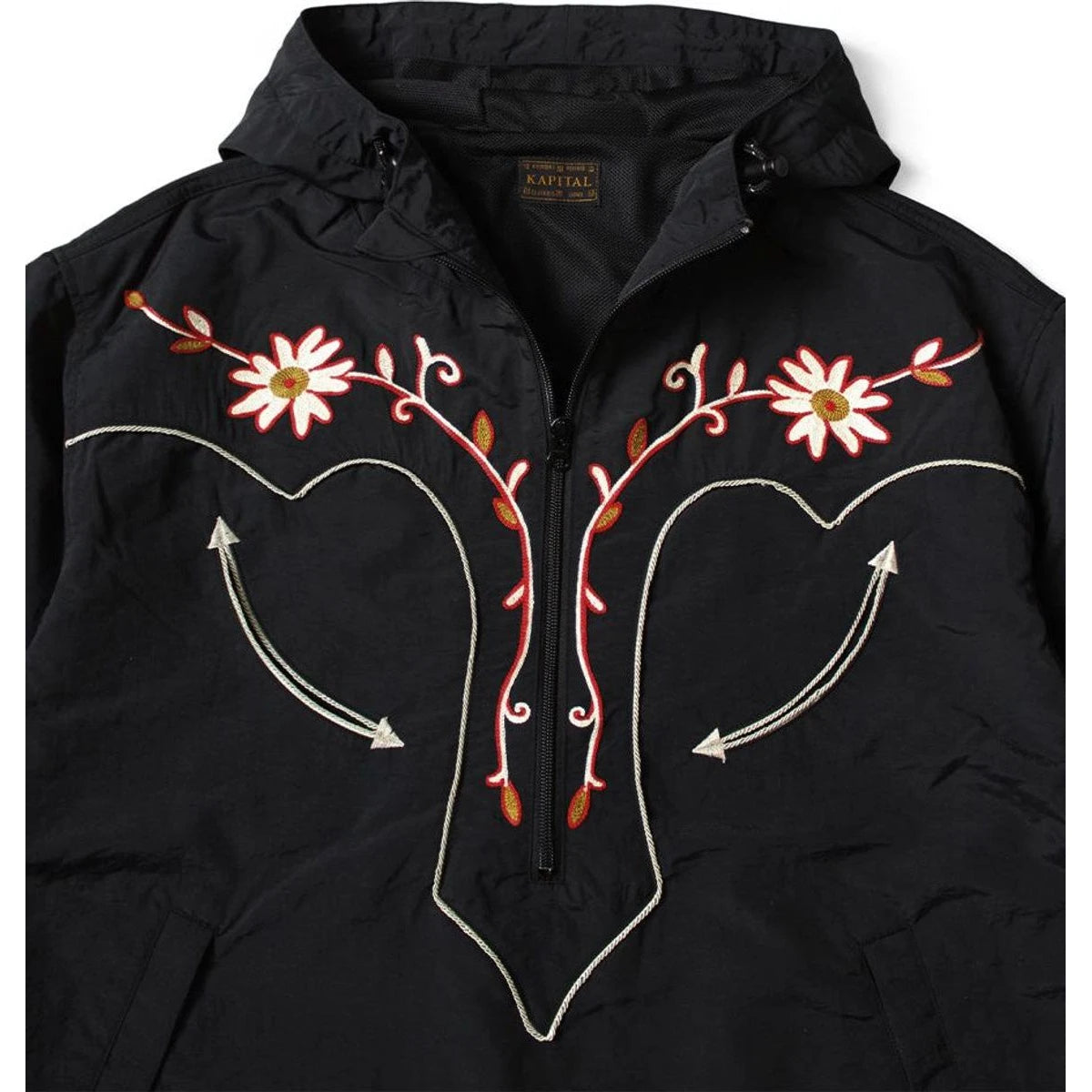 Kapital Nylon Taffeta Tennessee Cornflower Parka