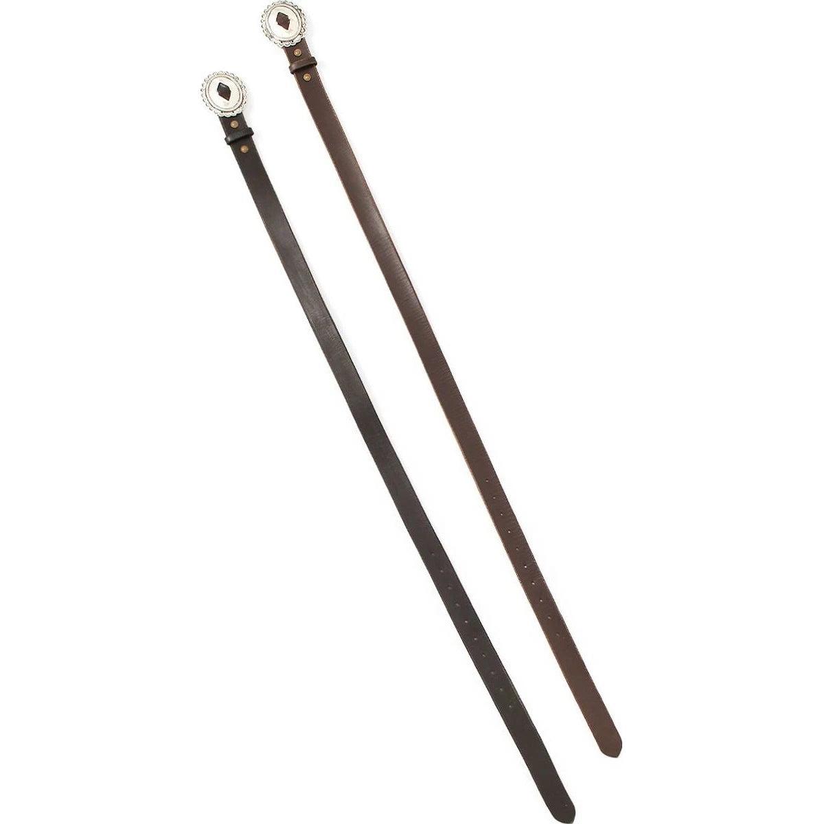 Kapital Oil Tanned Leather Gala Concho Belt