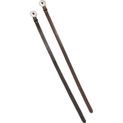 Kapital Oil Tanned Leather Gala Concho Belt