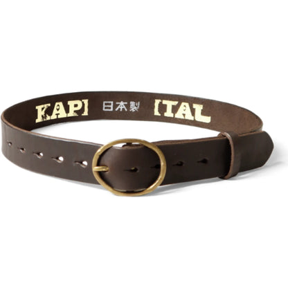 Kapital Oiled Leather Pecos Belt