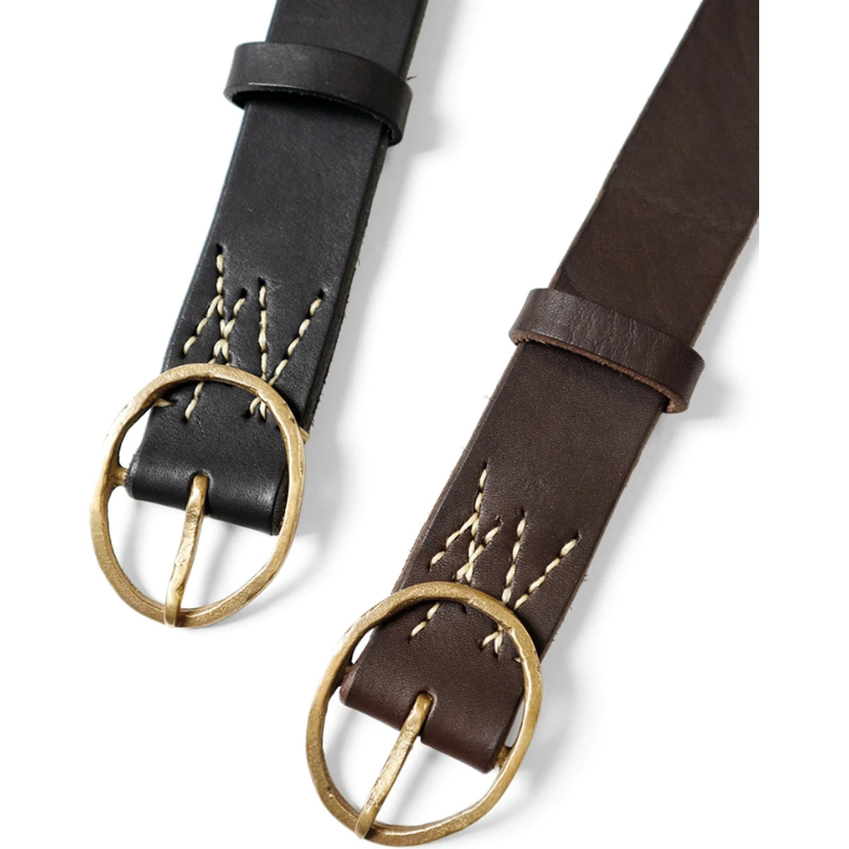 Kapital Oiled Leather Pecos Belt