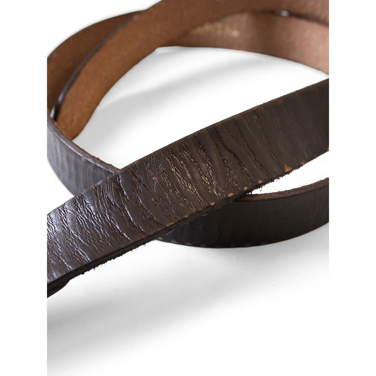 Kapital オイルレザーベルト Kapital Oiled Leather Studded Disco Buckle Belt | COJP Gallery