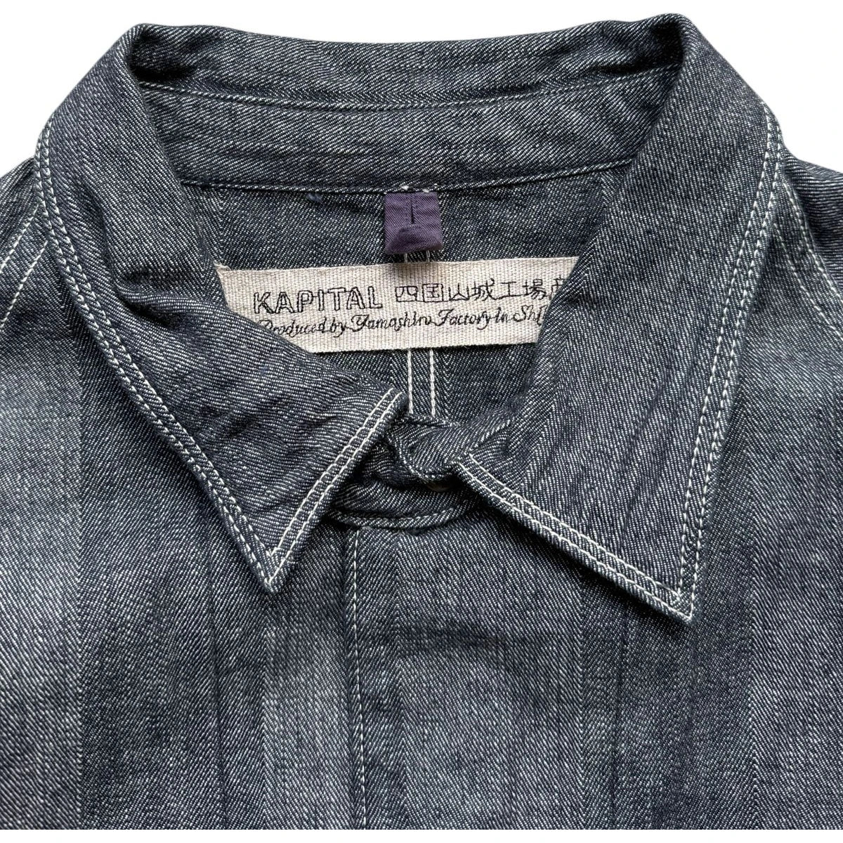 Kapital One Wash Black Denim Cactus Coverall (2007)