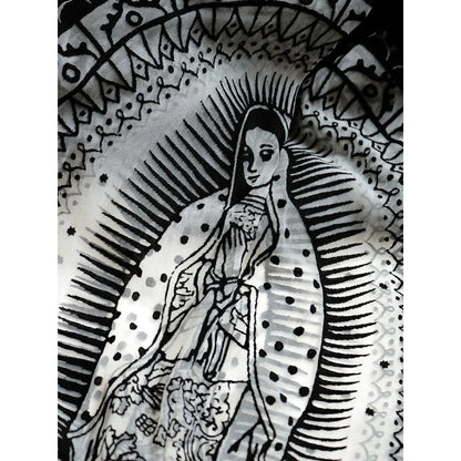 Kapital Opal Jersey Raglan Huge Tee (Virgin Maria Print)