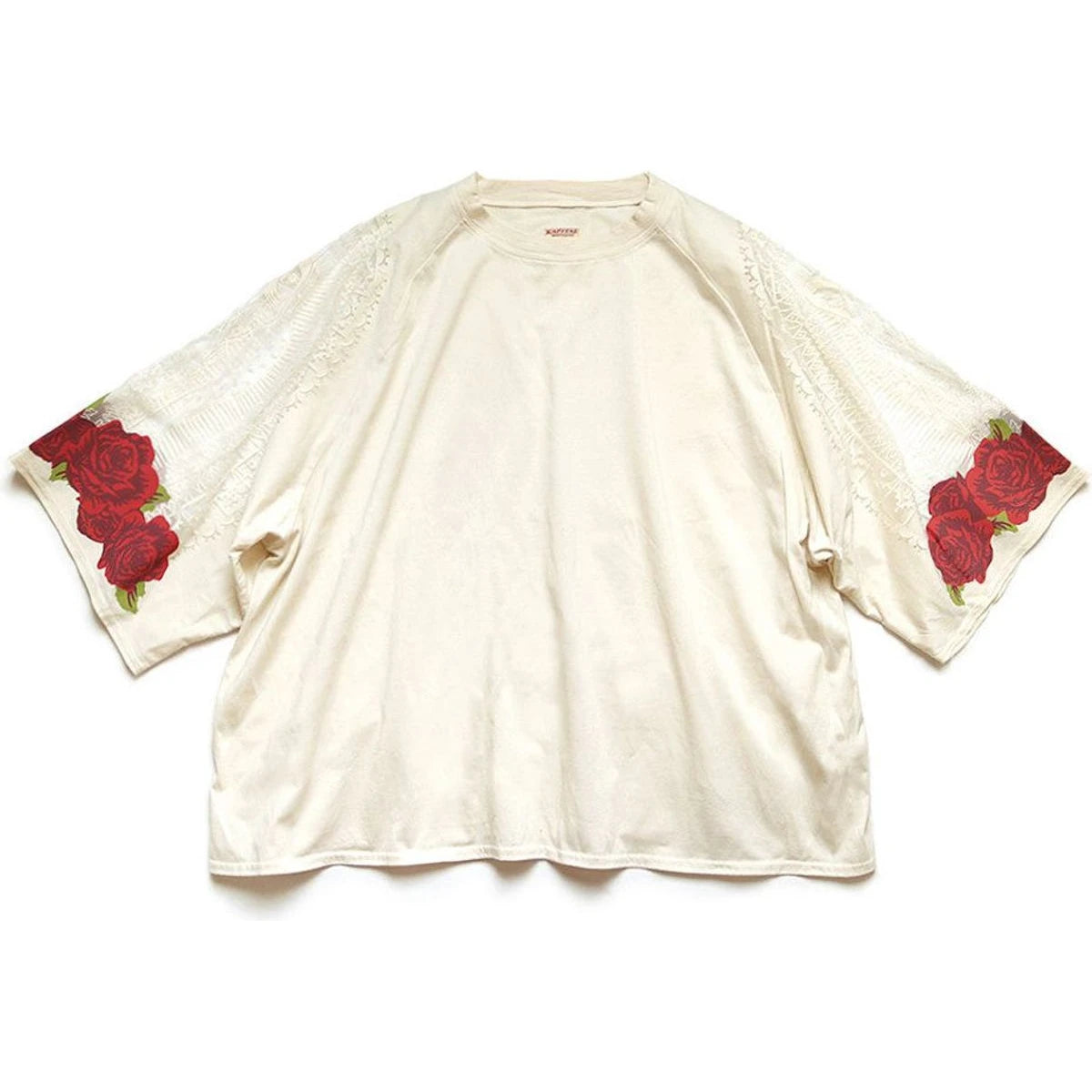 Kapital Opal Jersey Raglan Huge Tee (Virgin Maria Print)