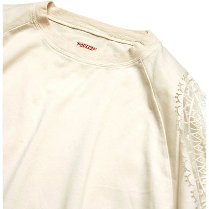 Kapital Opal Jersey Raglan Huge Tee (Virgin Maria Print)