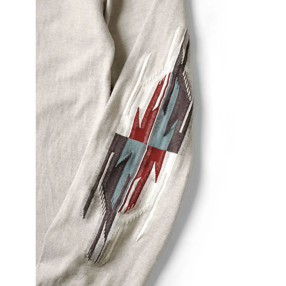 Kapital Ortega Jersey Half Zip Long T